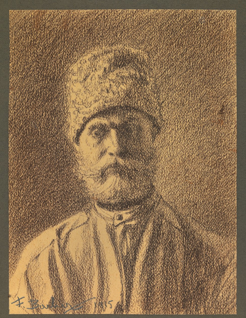 Egy orosz fogoly portréja alkotó: Fernand Barbier