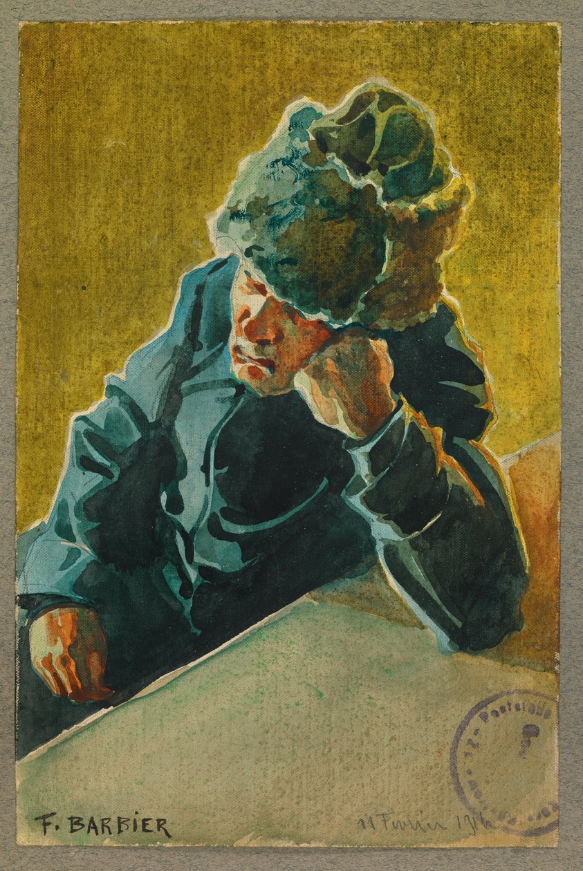 Orosz fogoly, Gustrow alkotó: Fernand Barbier