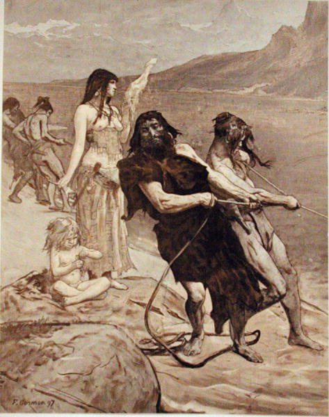 Tóparti horgászat alkotó: Fernand Cormon