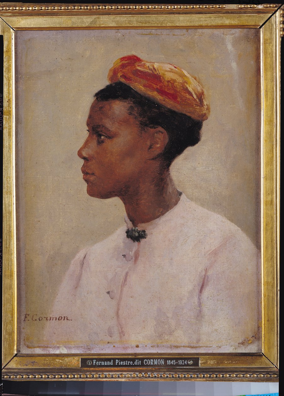 Fiatal fekete nő alkotó: Fernand Cormon