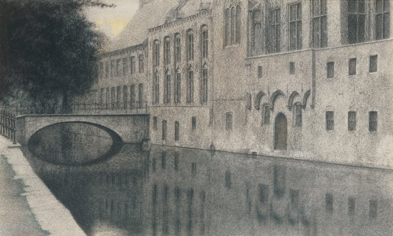 Flandria szuvenírje alkotó: Fernand Khnopff