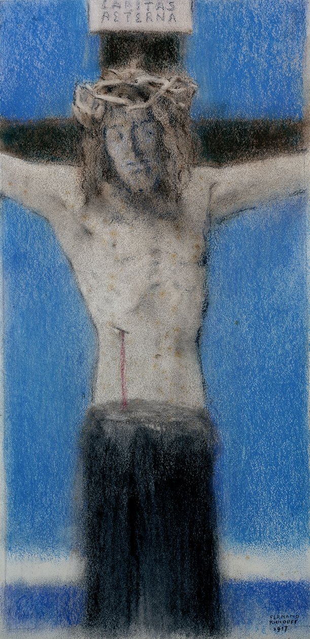 Ewige Nächstenliebe alkotó: Fernand Khnopff