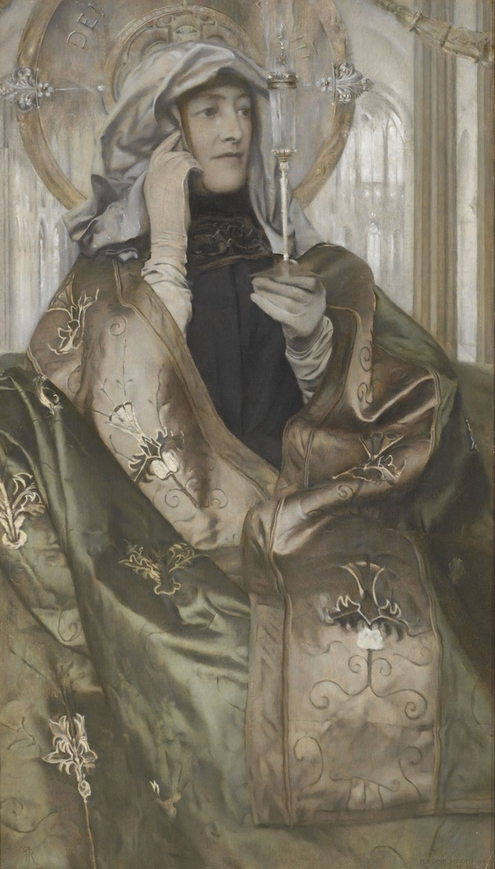 Tömjén, 1898 alkotó: Fernand Khnopff