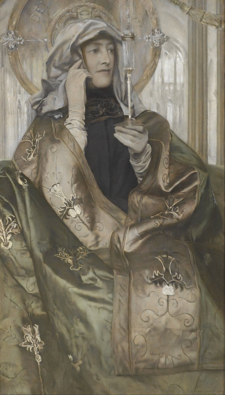 A tömjén alkotó: Fernand Khnopff