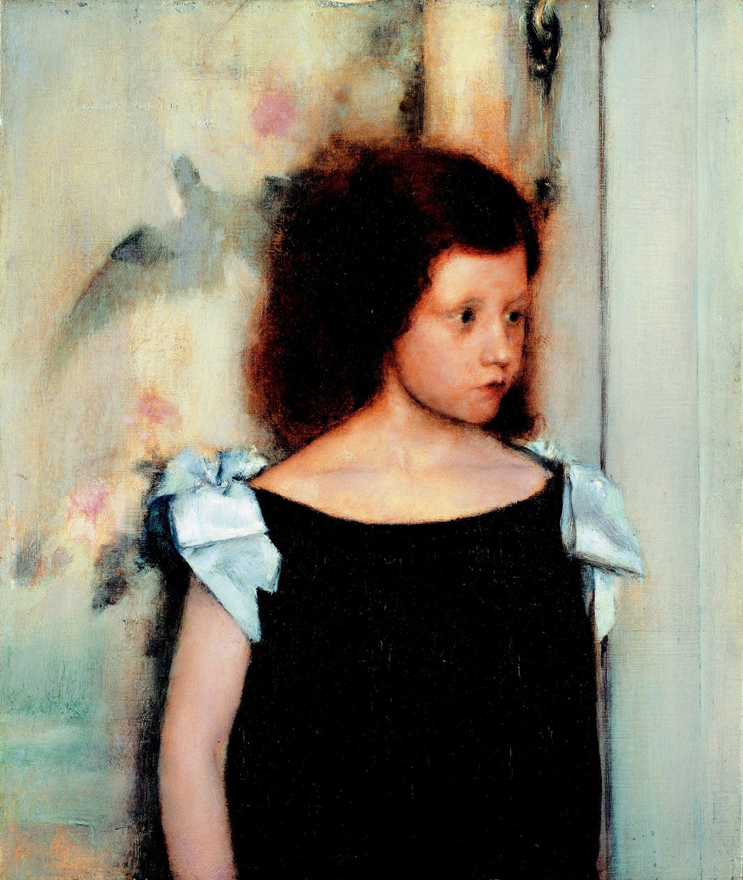 "Gabrielle Braun portréja" Fernand Khnopff (1858-1921) festménye alkotó: Fernand Khnopff