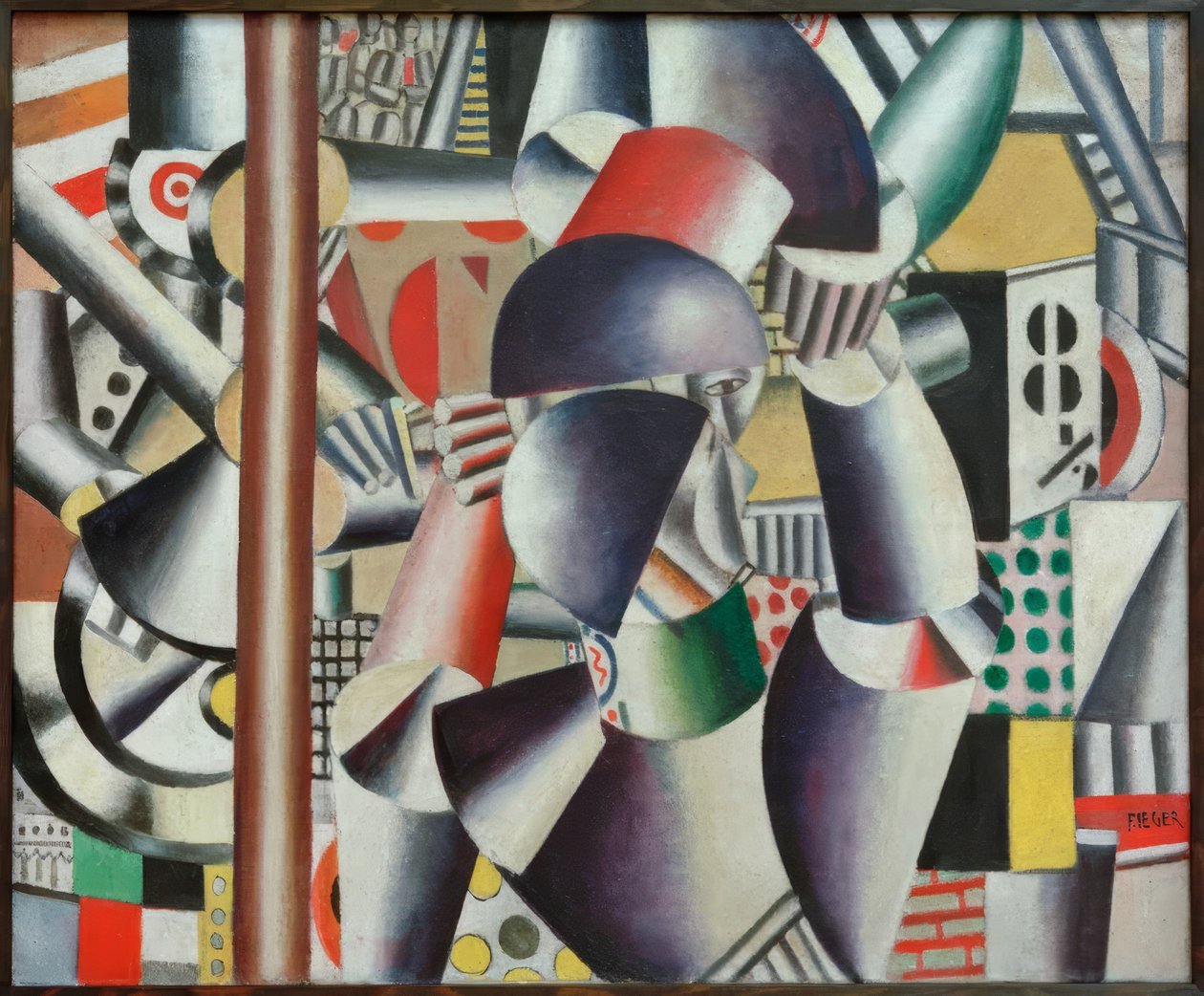 Akrobaták a cirkuszban alkotó: Fernand Leger