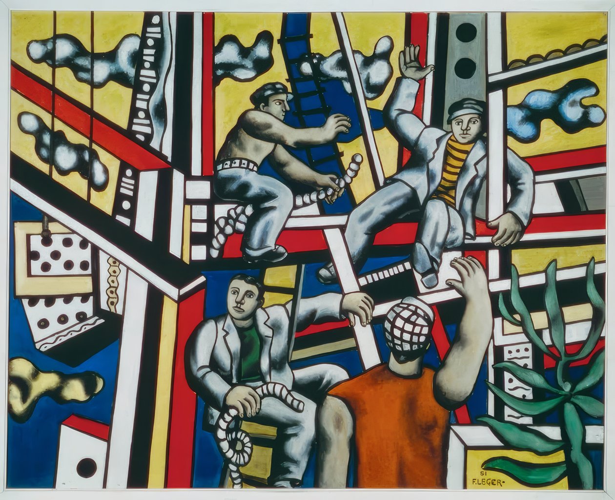 építők alkotó: Fernand Leger