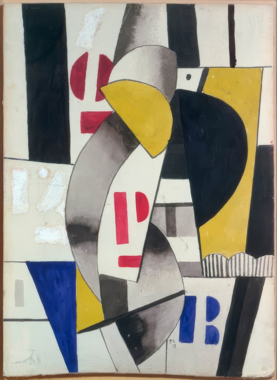 Összetétel alkotó: Fernand Leger