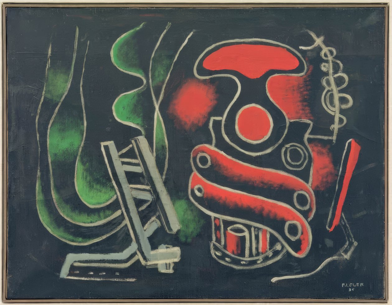 Csavaros összetétel alkotó: Fernand Leger
