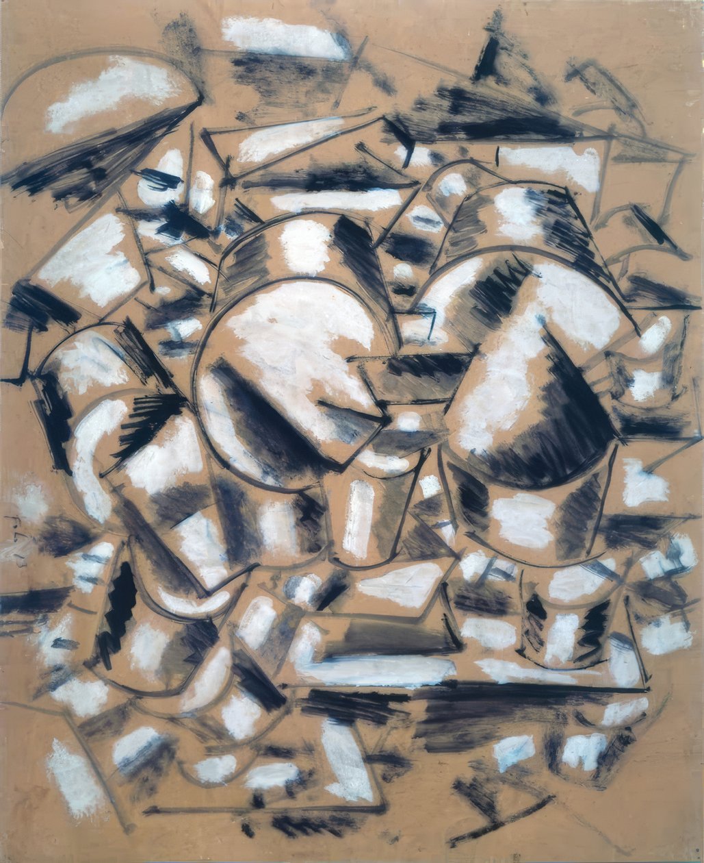 Formák kontrasztja alkotó: Fernand Leger