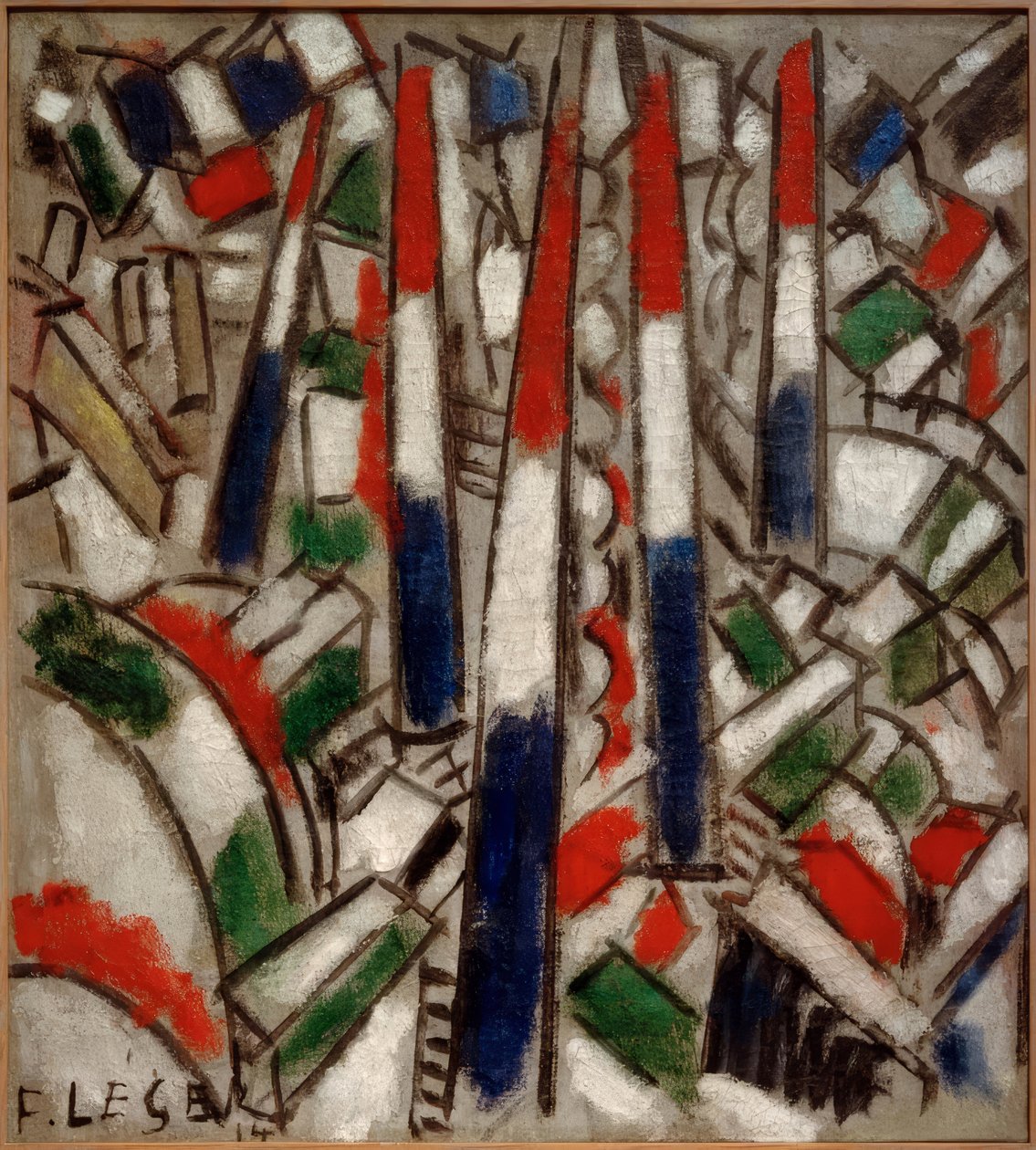 Hol július 14. alkotó: Fernand Leger