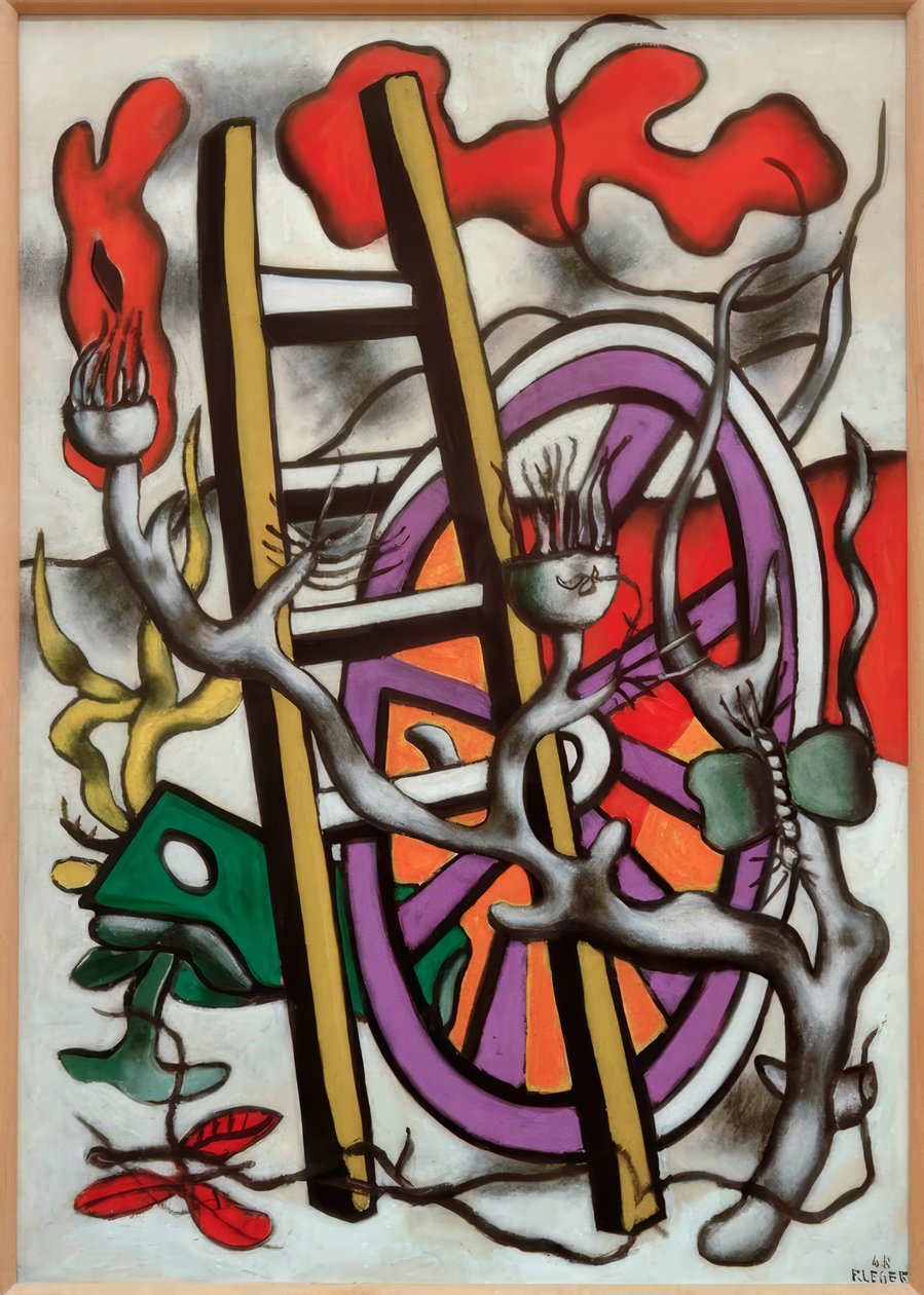 A pillangó a keréken alkotó: Fernand Leger