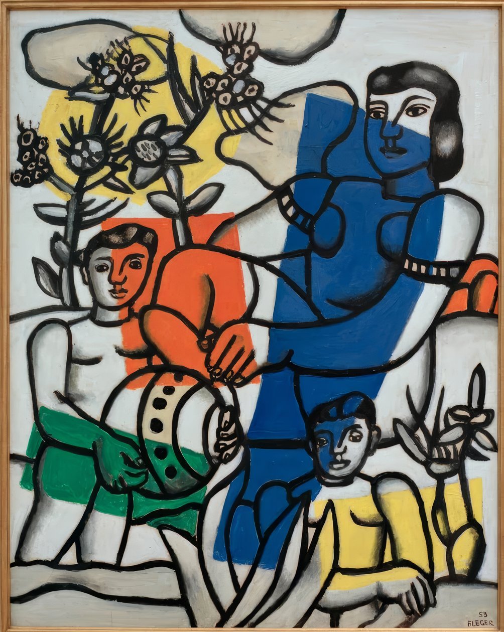 A vándor. Bal oldali töredék alkotó: Fernand Leger