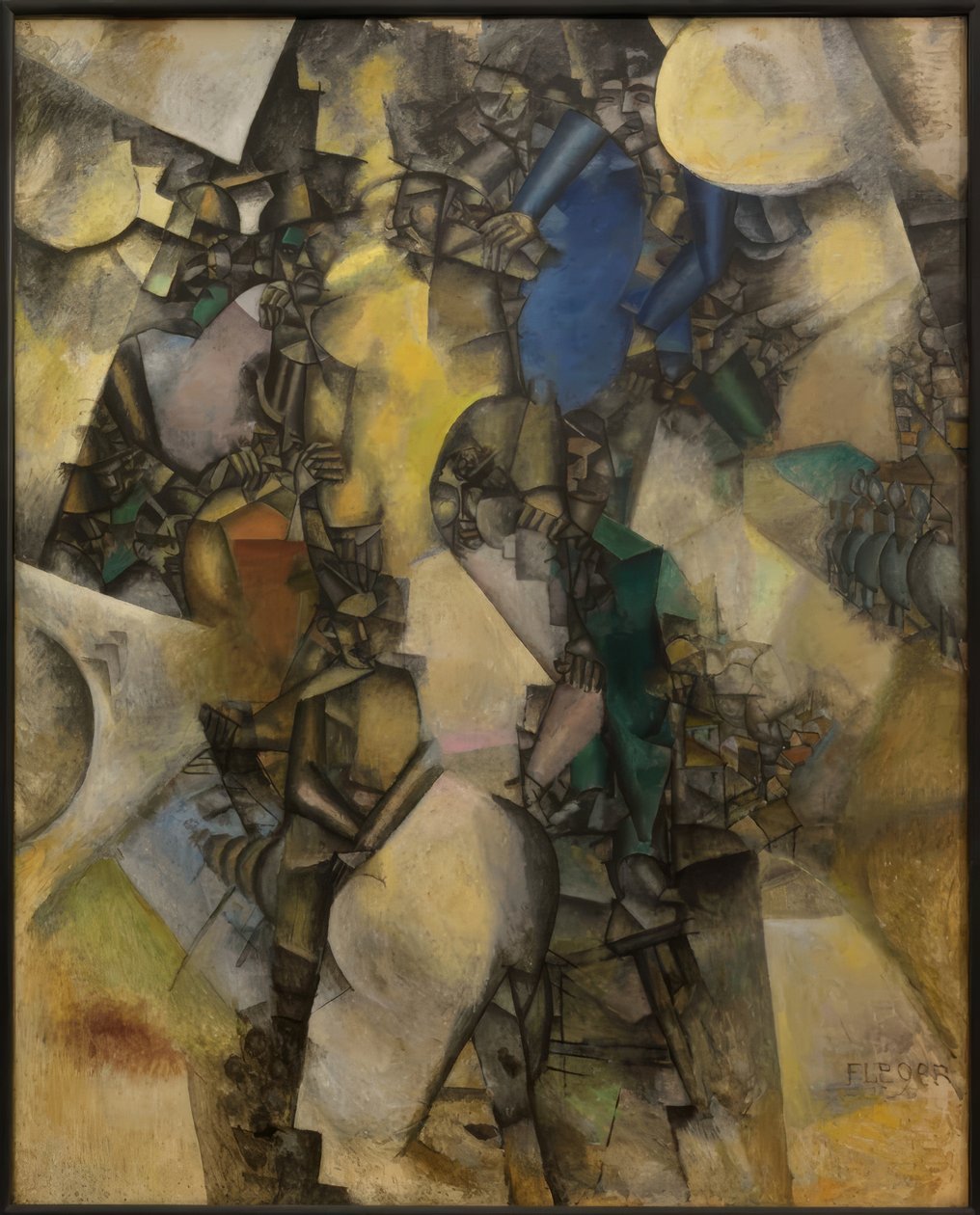 Az esküvő, 1911 alkotó: Fernand Leger