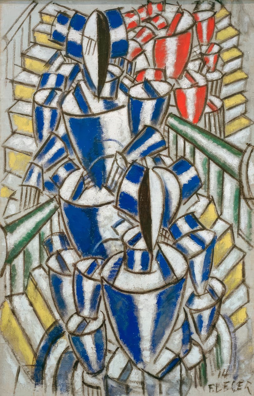 A lépcső alkotó: Fernand Leger