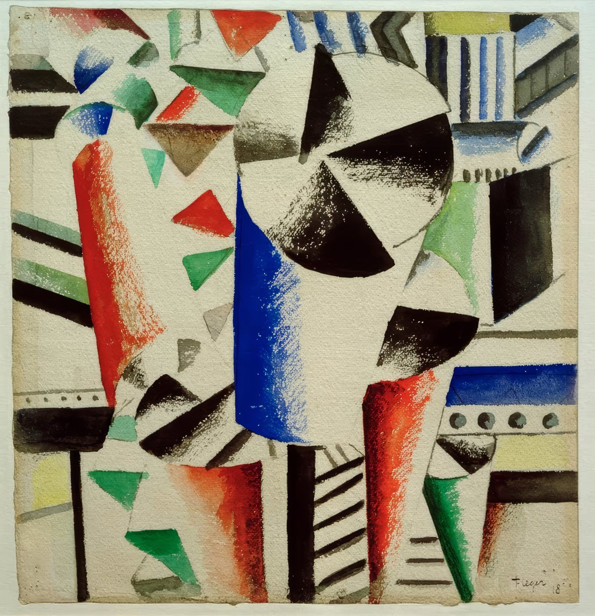 Színes henger alkotó: Fernand Leger