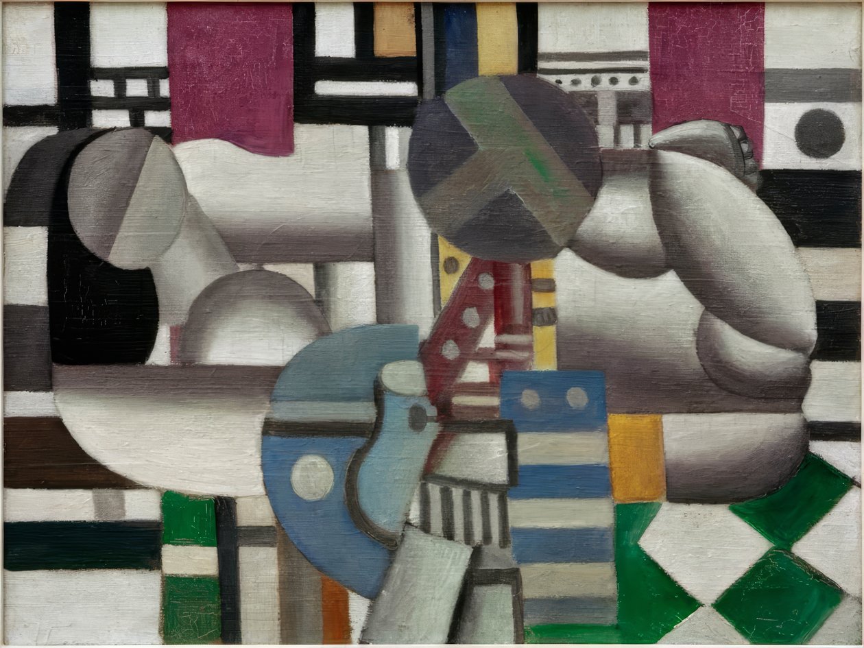 Nő és csendélet alkotó: Fernand Leger