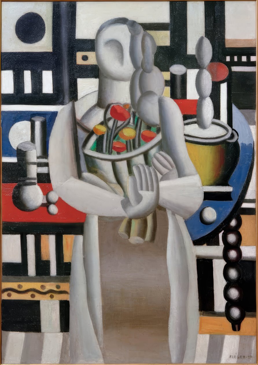 Virágos nő alkotó: Fernand Leger