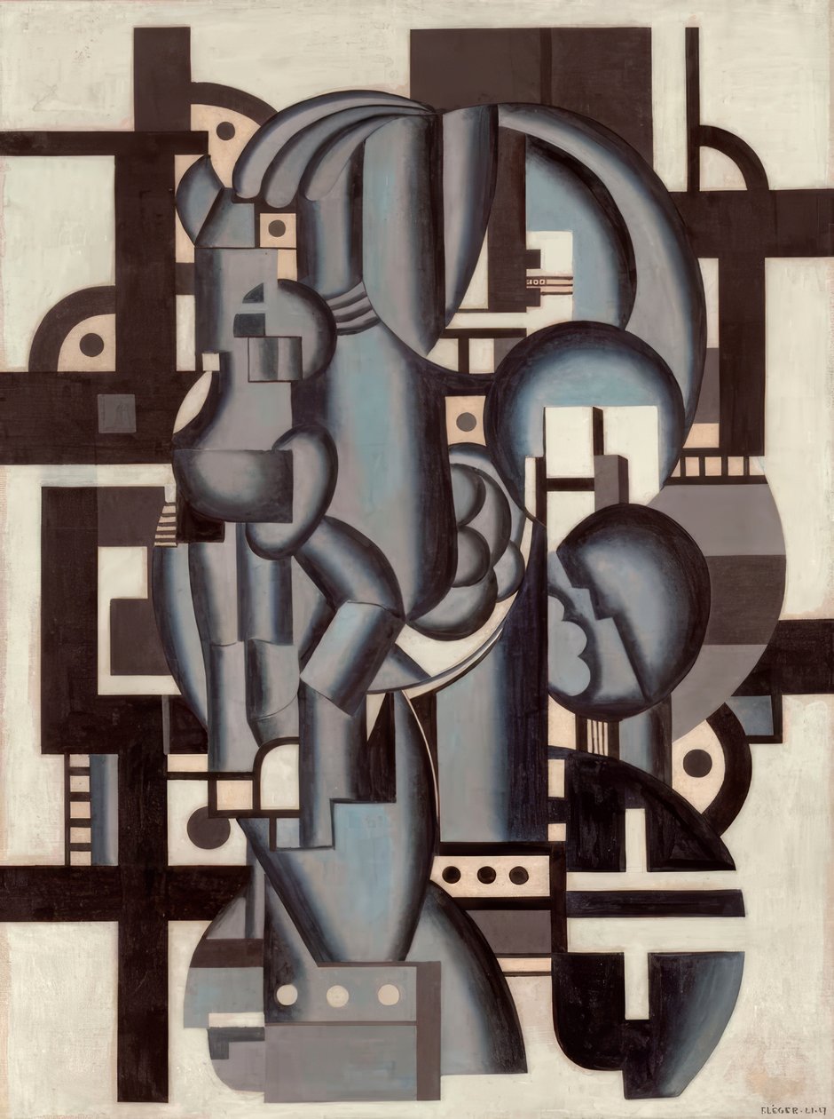 Kék kompozíció alkotó: Fernand Leger