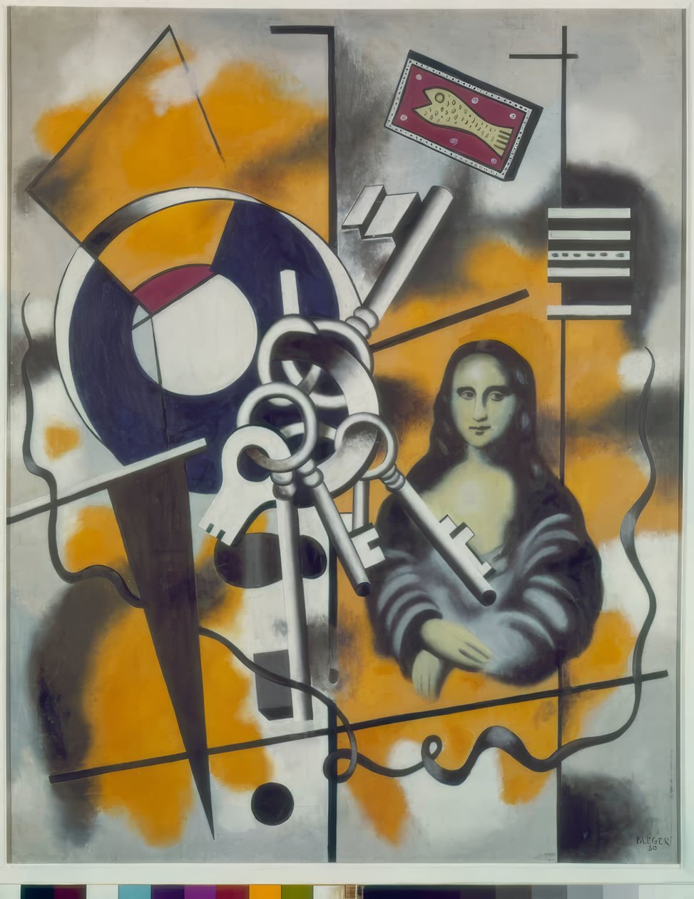 A Montparnasse városrész alkotó: Fernand Leger