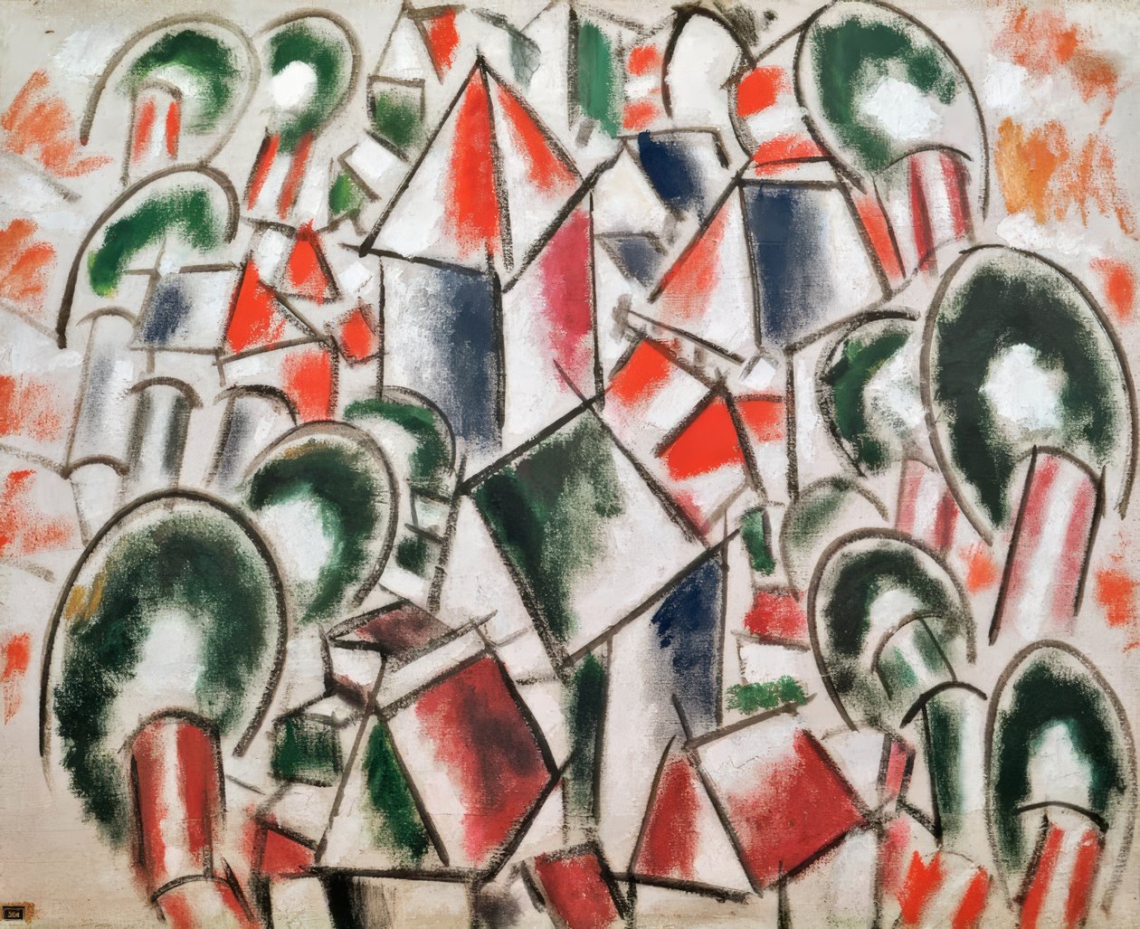 Tájkép 2. alkotó: Fernand Leger