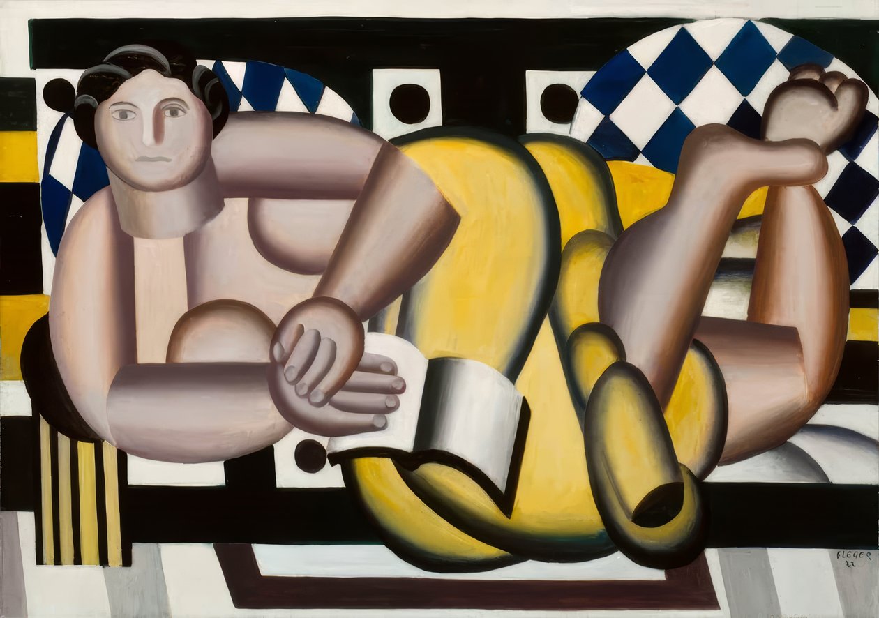 Fekvő nő alkotó: Fernand Leger