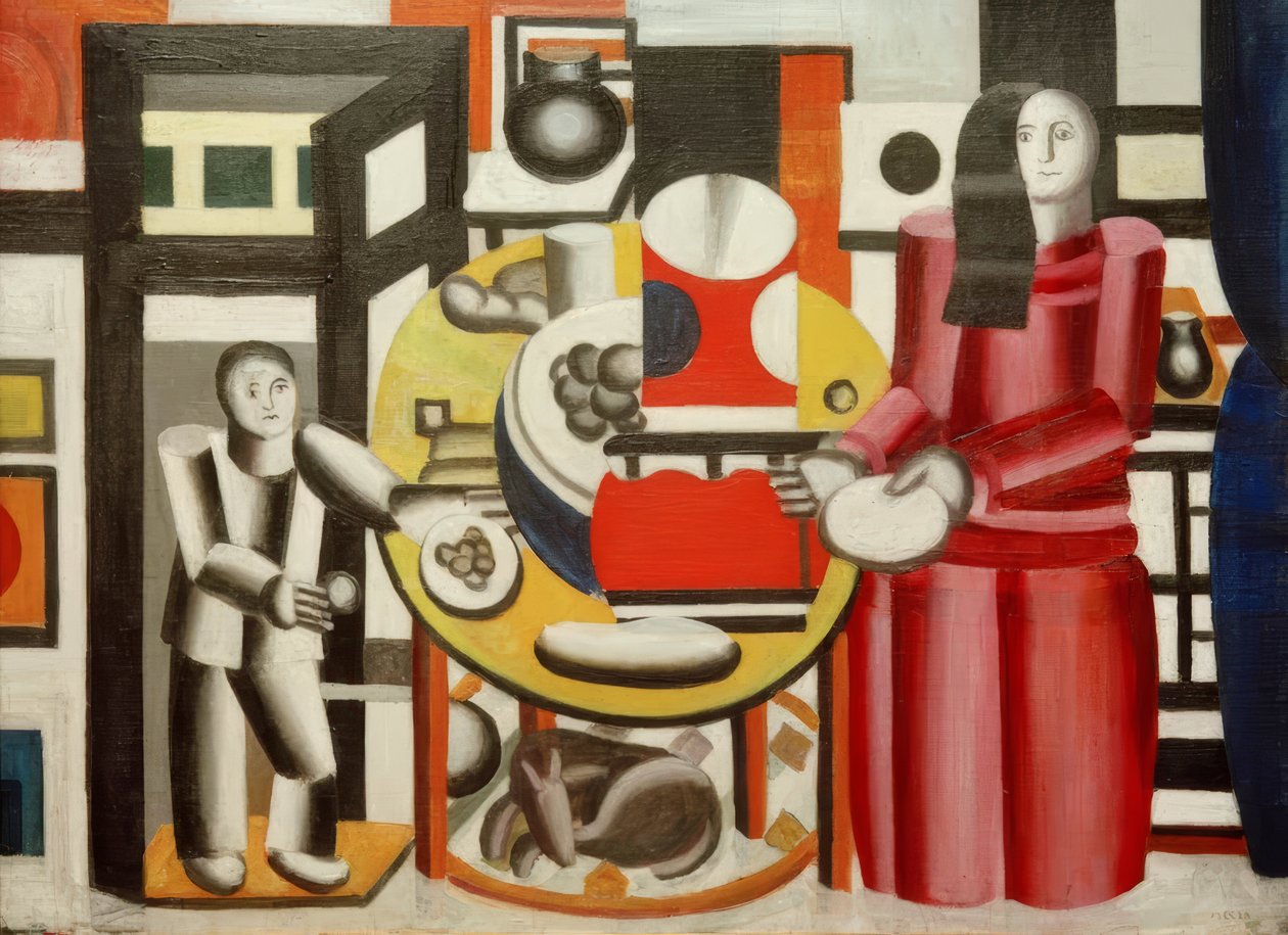 Anya és gyermek alkotó: Fernand Leger