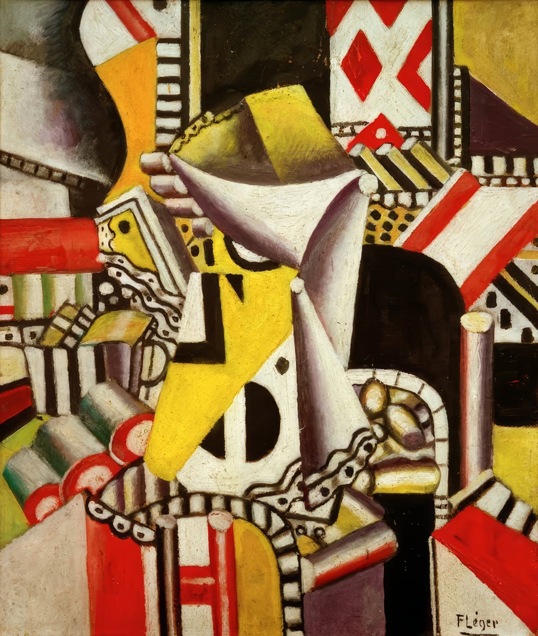 csendélet alkotó: Fernand Leger