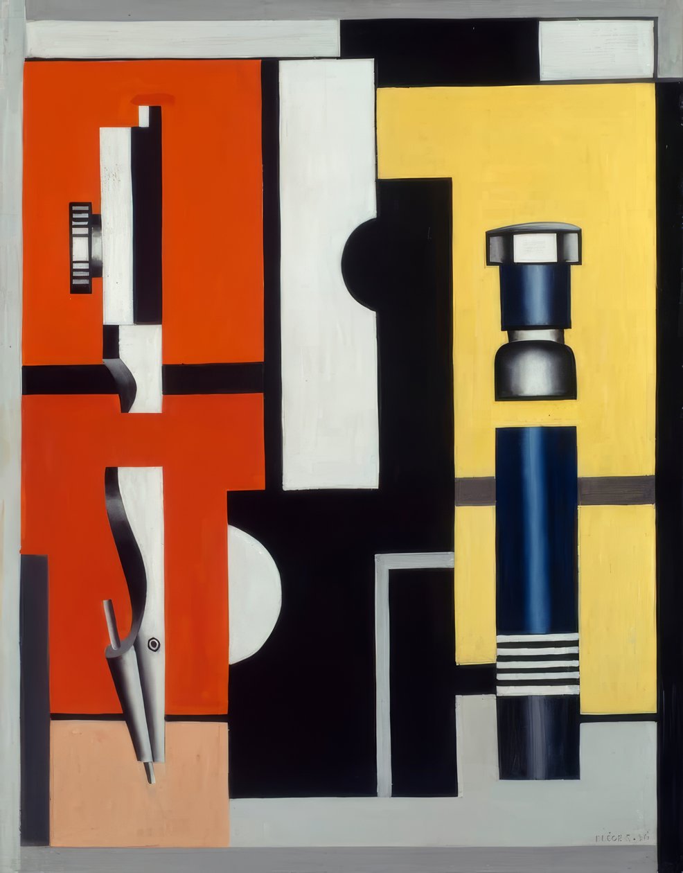 csendélet alkotó: Fernand Leger