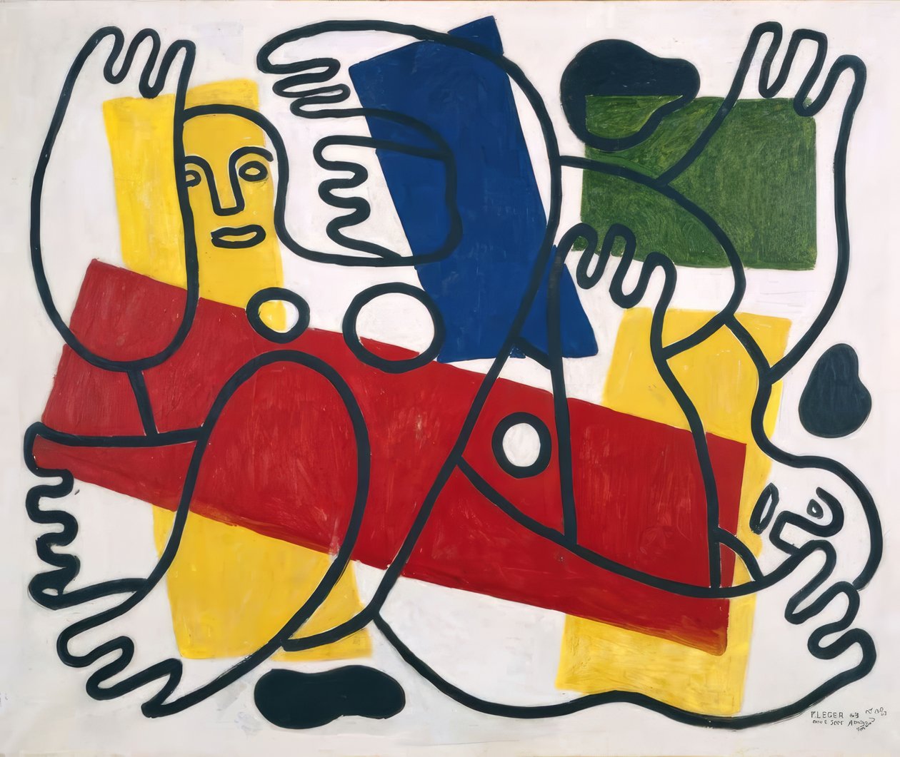 A búvárok alkotó: Fernand Leger