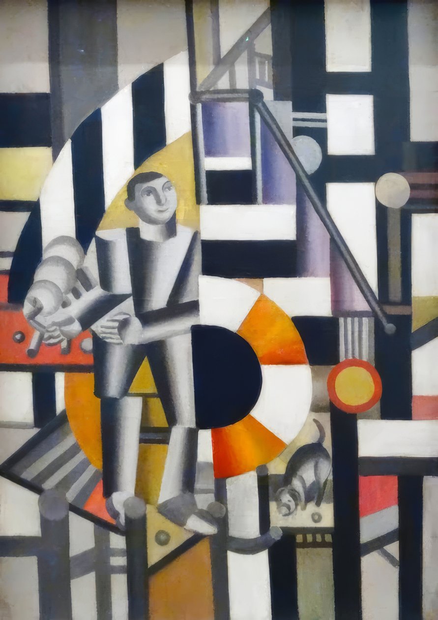 A pipás ember alkotó: Fernand Leger