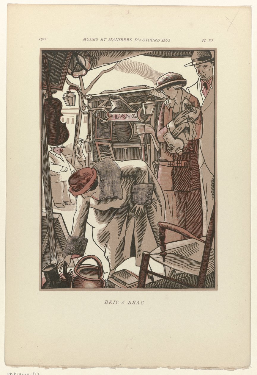 A mai divat és modor, 1922, Pl. 11: Bric-A-Brac alkotó: Fernand Siméon