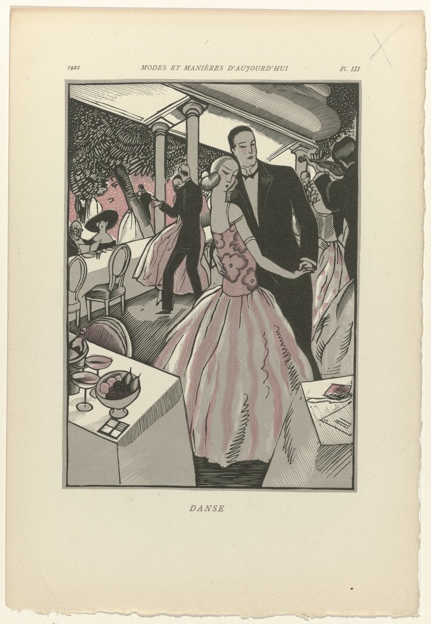 Napjaink divatja és modora, 1922, 3. rész: Tánc alkotó: Fernand Siméon