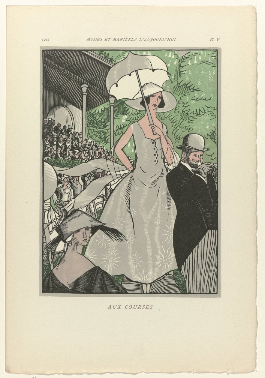 Napjaink divatja és modora, 1922, 5. rész: Versenyeken alkotó: Fernand Siméon
