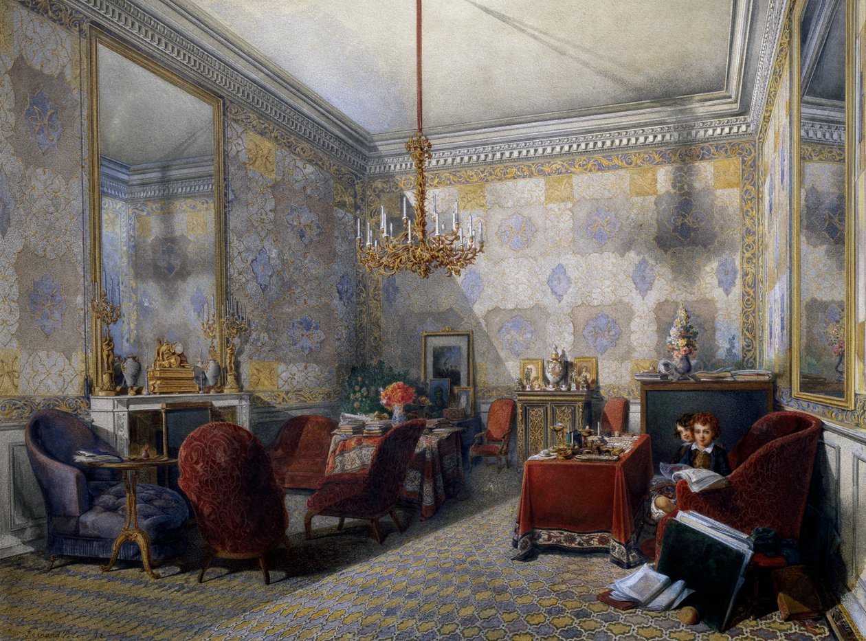 Rajzoló szoba alkotó: Fernand de Cordova Pelez