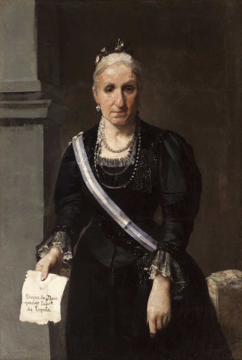 Az Infanta Luisa Fernanda de Borbón alkotó: Fernando Tirado