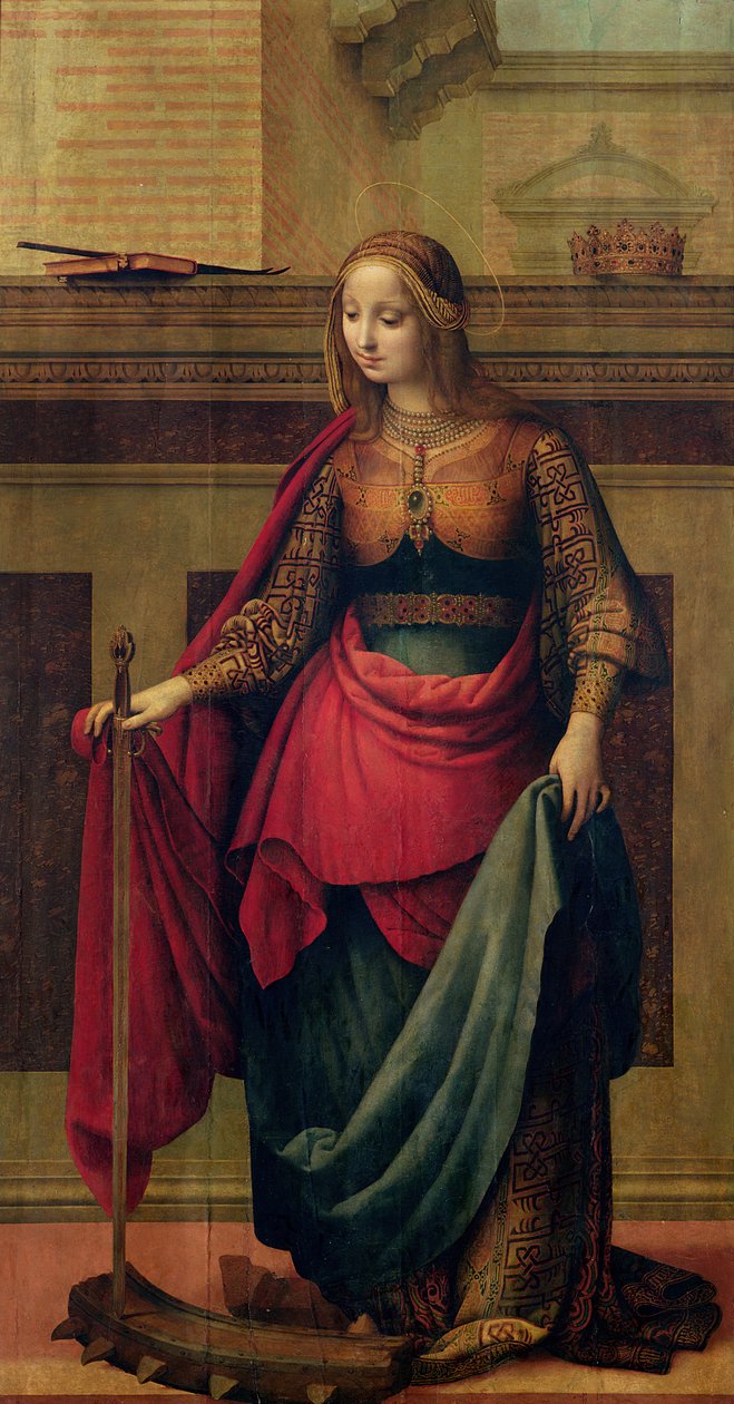 Alexandriai Szent Katalin alkotó: Fernando Yanez de Almedina