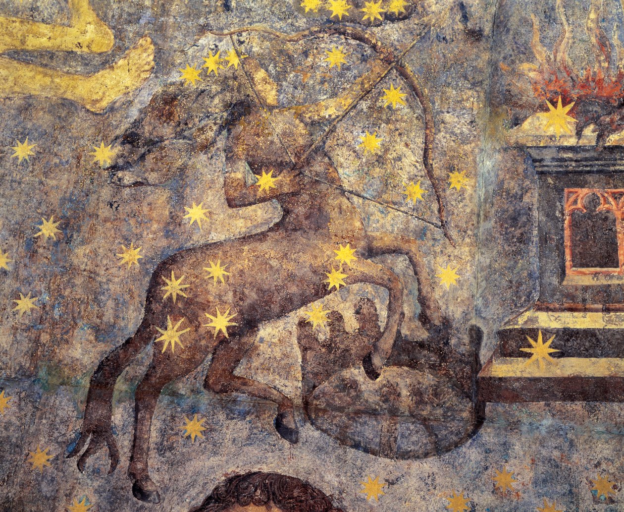 Az állatöv kupolája, Kentaur, 1485 alkotó: Fernando Gallego