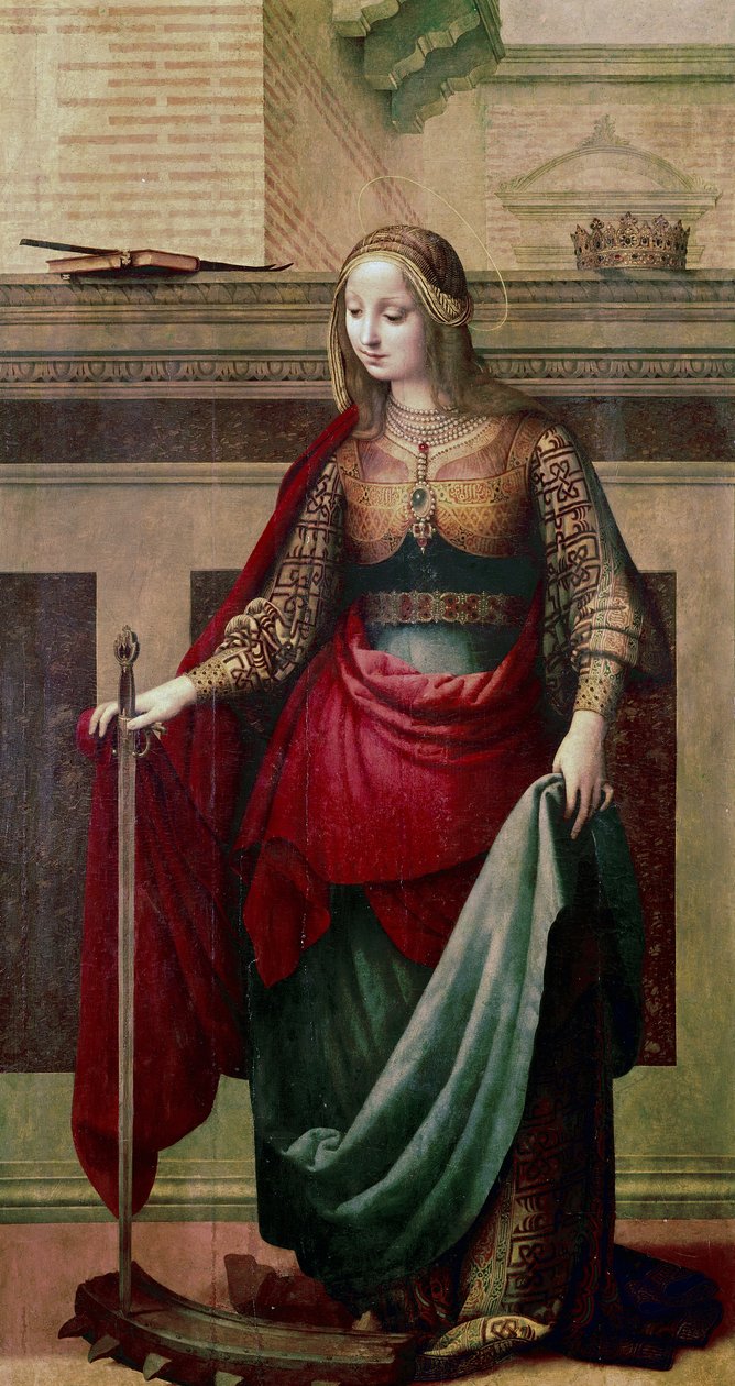Alexandriai Szent Katalin alkotó: Fernando Yanez de Almedina