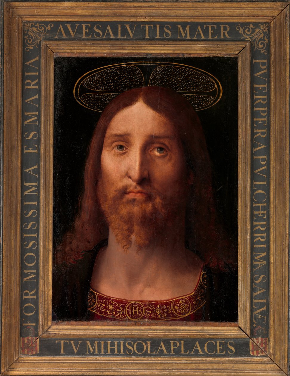 Krisztus feje, kb. 1506. alkotó: Fernando Yáñez de la Almedina
