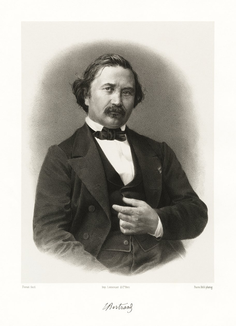 Joseph Louis François Bertrand, 1865-66 alkotó: Ferret