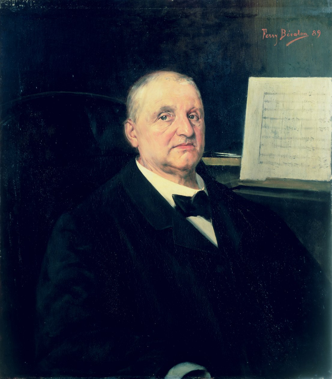 Anton Bruckner, 1889 alkotó: Ferry Peratoner