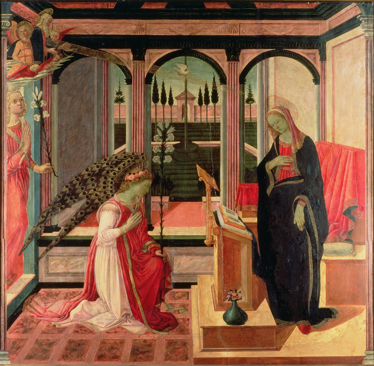 Annunciation alkotó: Filippino Lippi