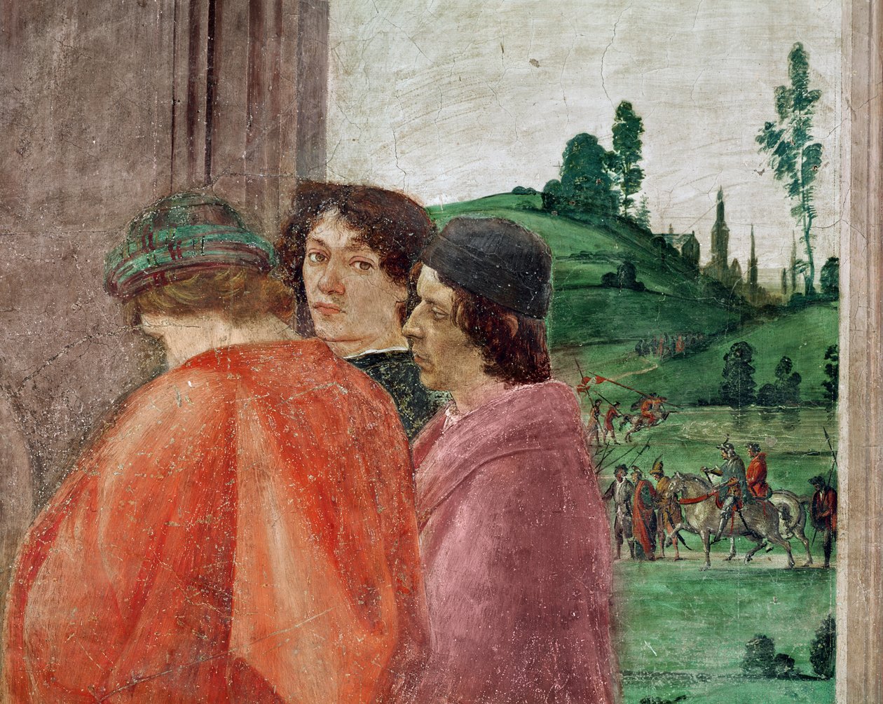 Részlet Szent Péter keresztre feszítéséről, 1484-85 körül (237996. részlet) alkotó: Filippino Lippi