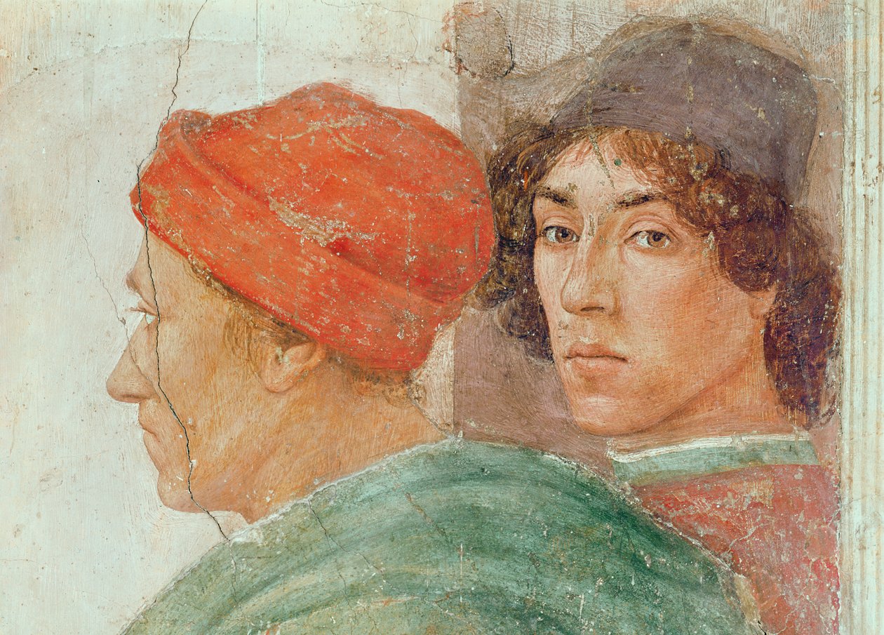 A Simon Magóval folytatott vita részlete, 1484-85 körül (237996. részlet) alkotó: Filippino Lippi