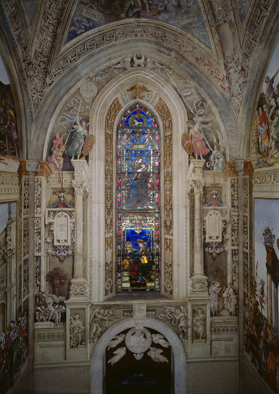 A Strozzi-kápolna keleti fala alkotó: Filippino Lippi