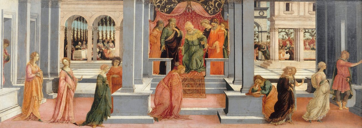 Esztert Ahasvérus választotta alkotó: Filippino Lippi