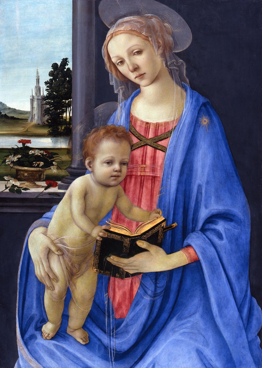 Mária a gyermekkel alkotó: Filippino Lippi