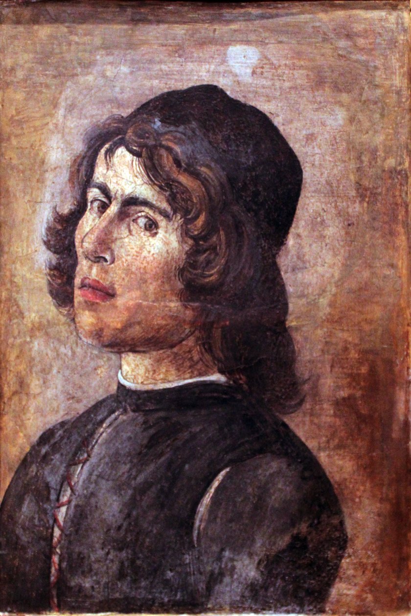 Egy fiatalember portréja alkotó: Filippino Lippi