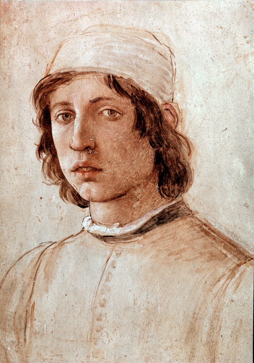 Önarckép - Freskó alkotó: Filippino Lippi